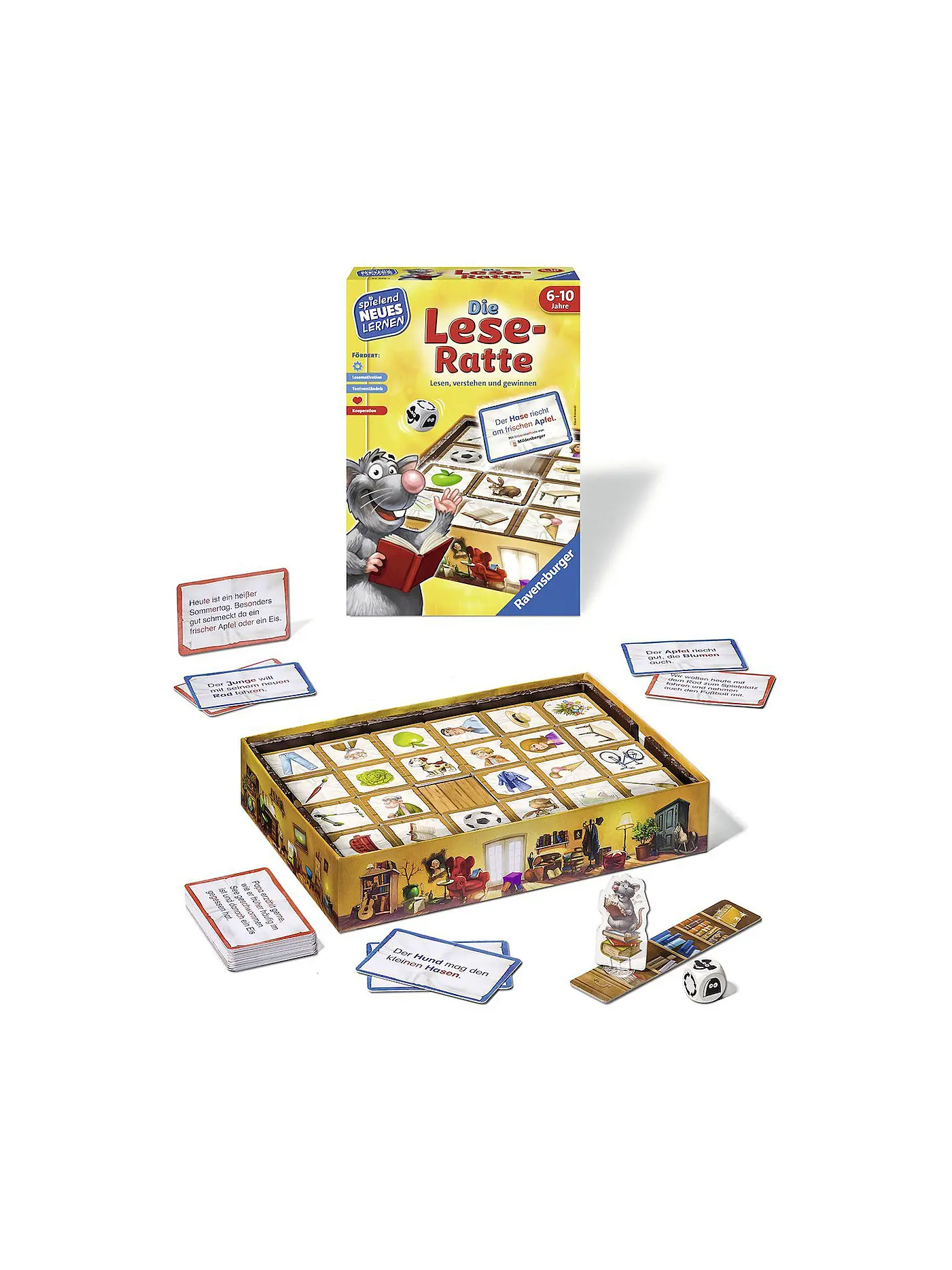 RAVENSBURGER | Lernspiel - Die Lese-Ratte | 